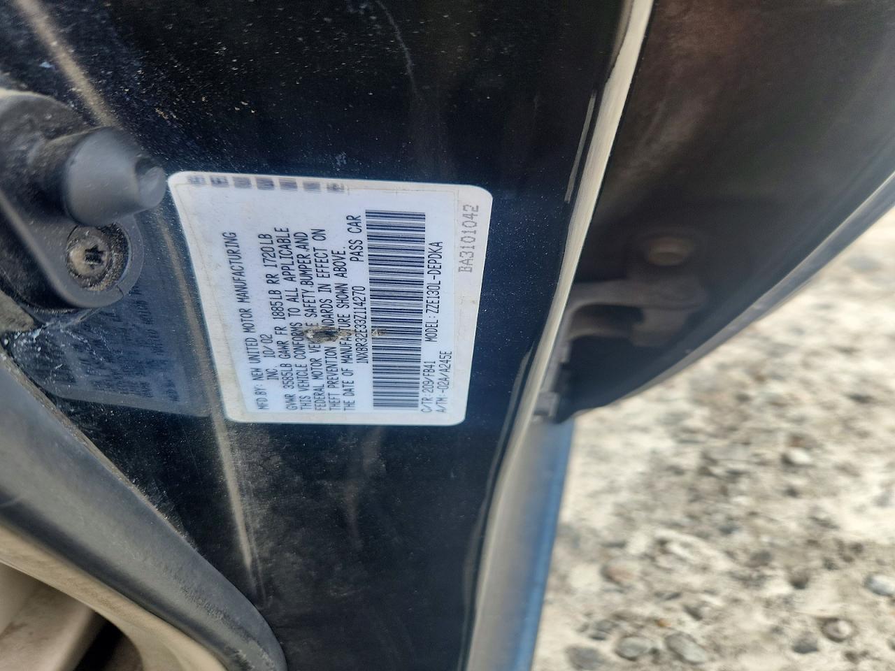 2003 TOYOTA COROLLA CE photo 13