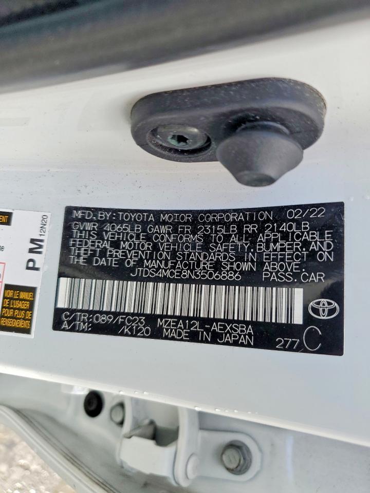 2022 TOYOTA COROLLA SE photo 23