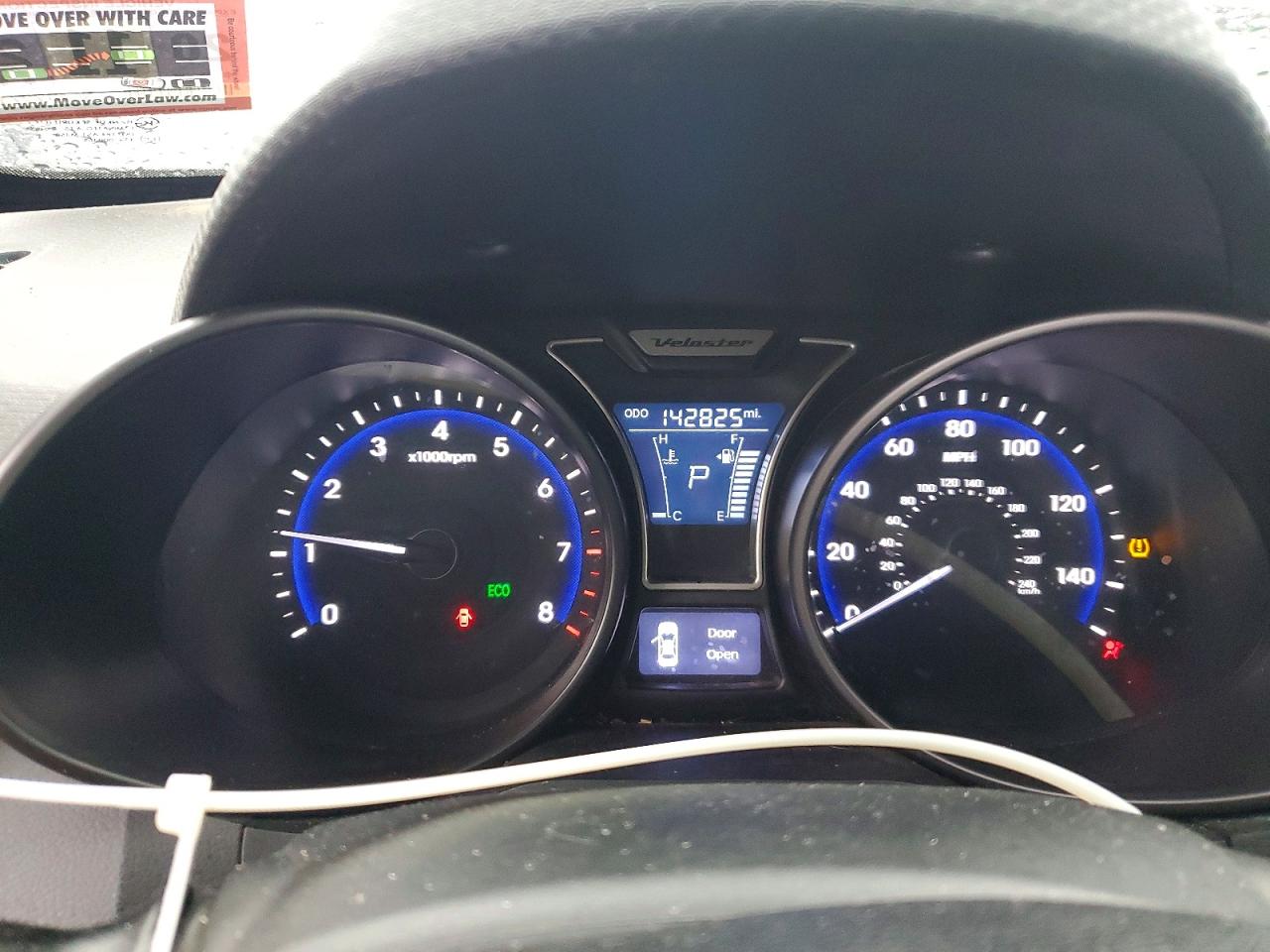 2013 HYUNDAI VELOSTER TURBO photo 9