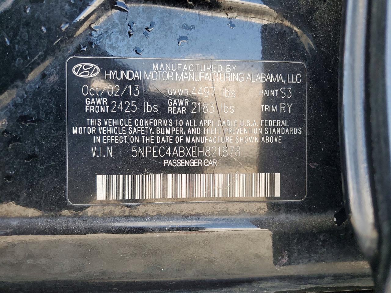 2014 HYUNDAI SONATA LIMITED 2.0T photo 37