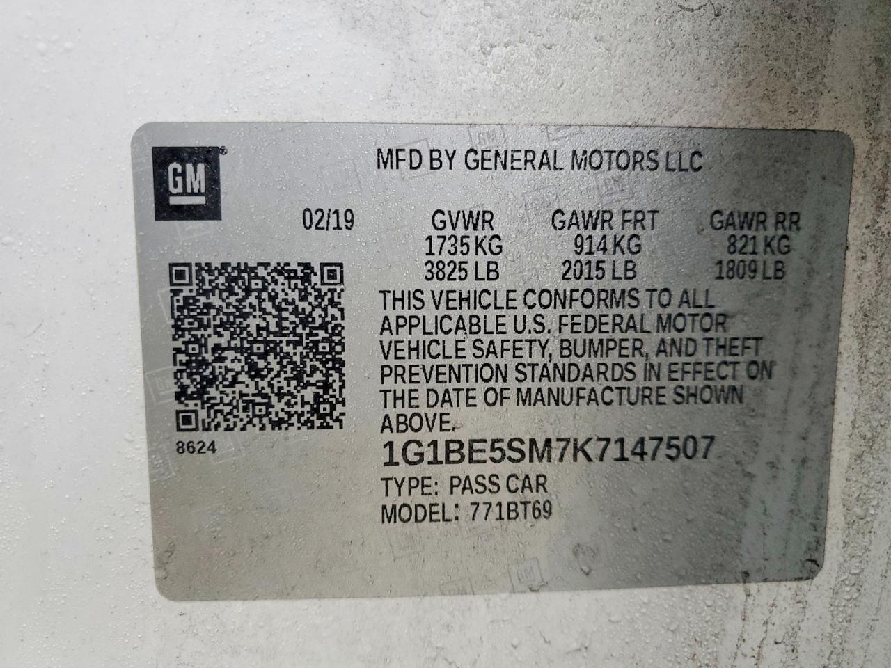 2019 CHEVROLET CRUZE LT photo 25