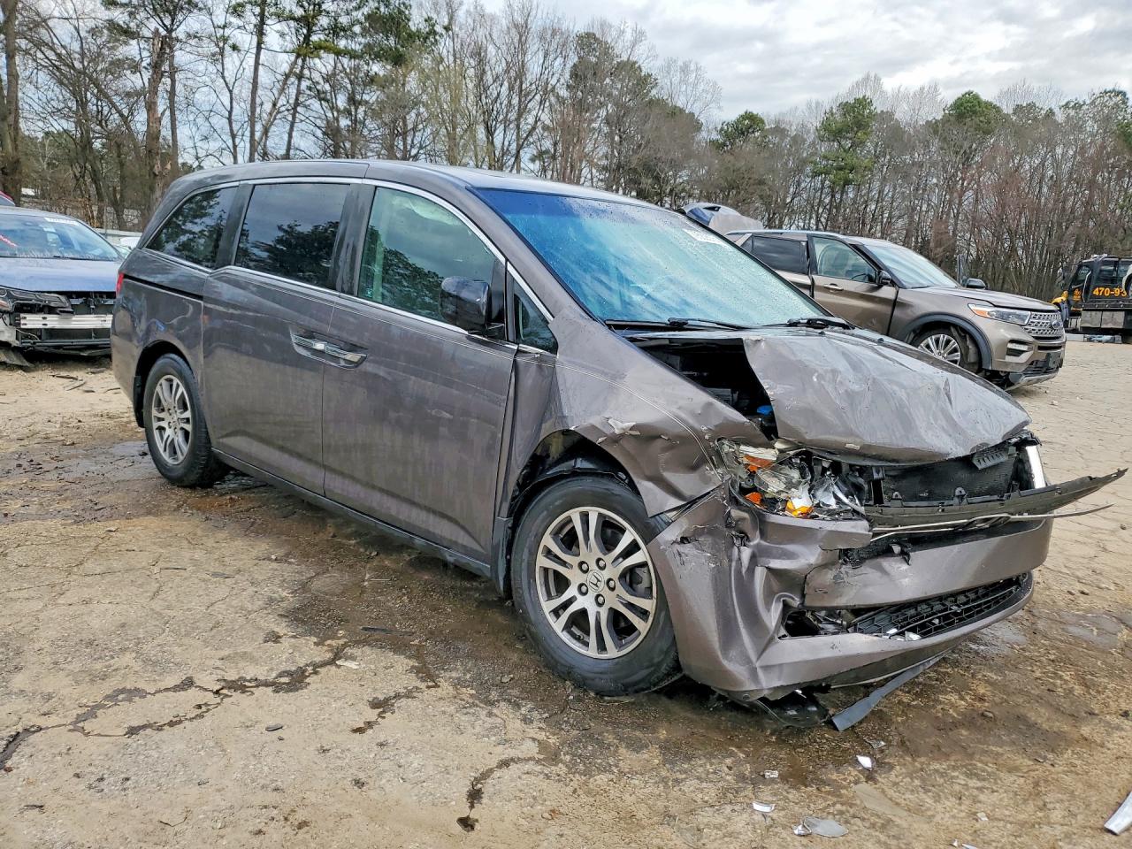 2012 HONDA ODYSSEY EXL photo 4