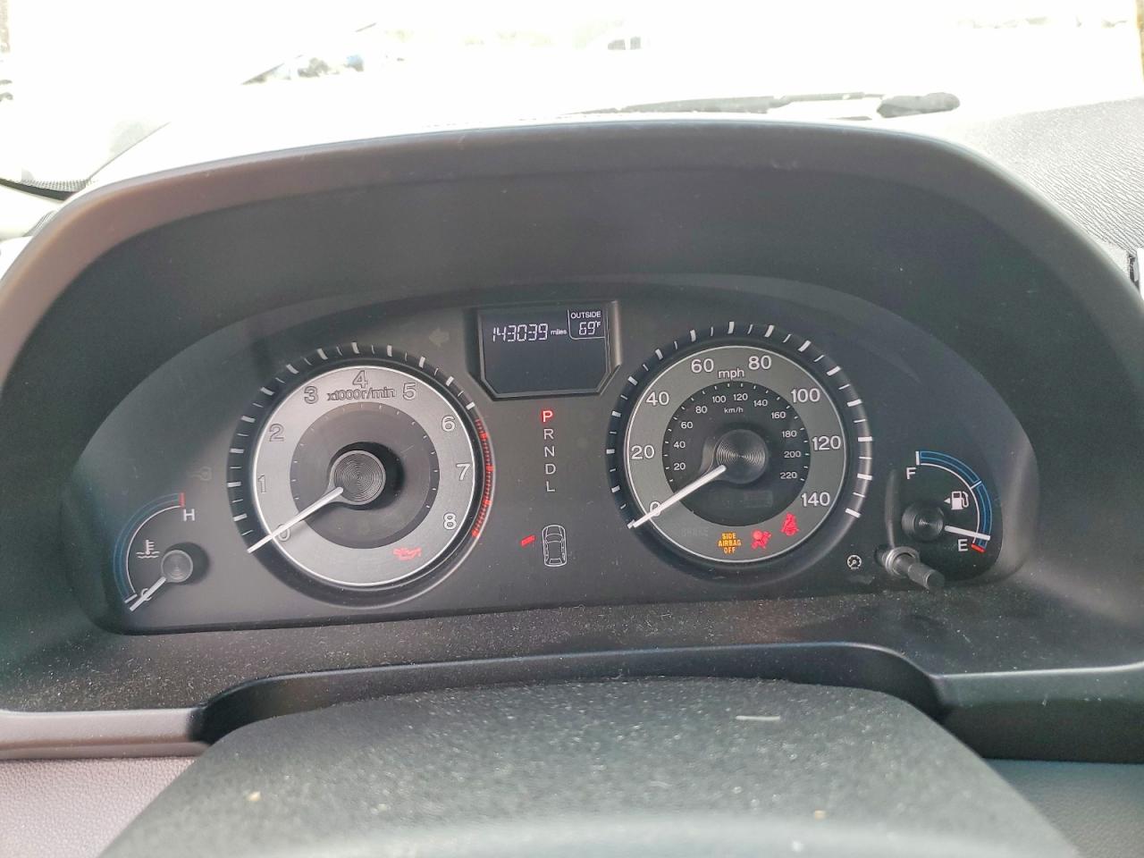 2012 HONDA ODYSSEY EXL photo 9
