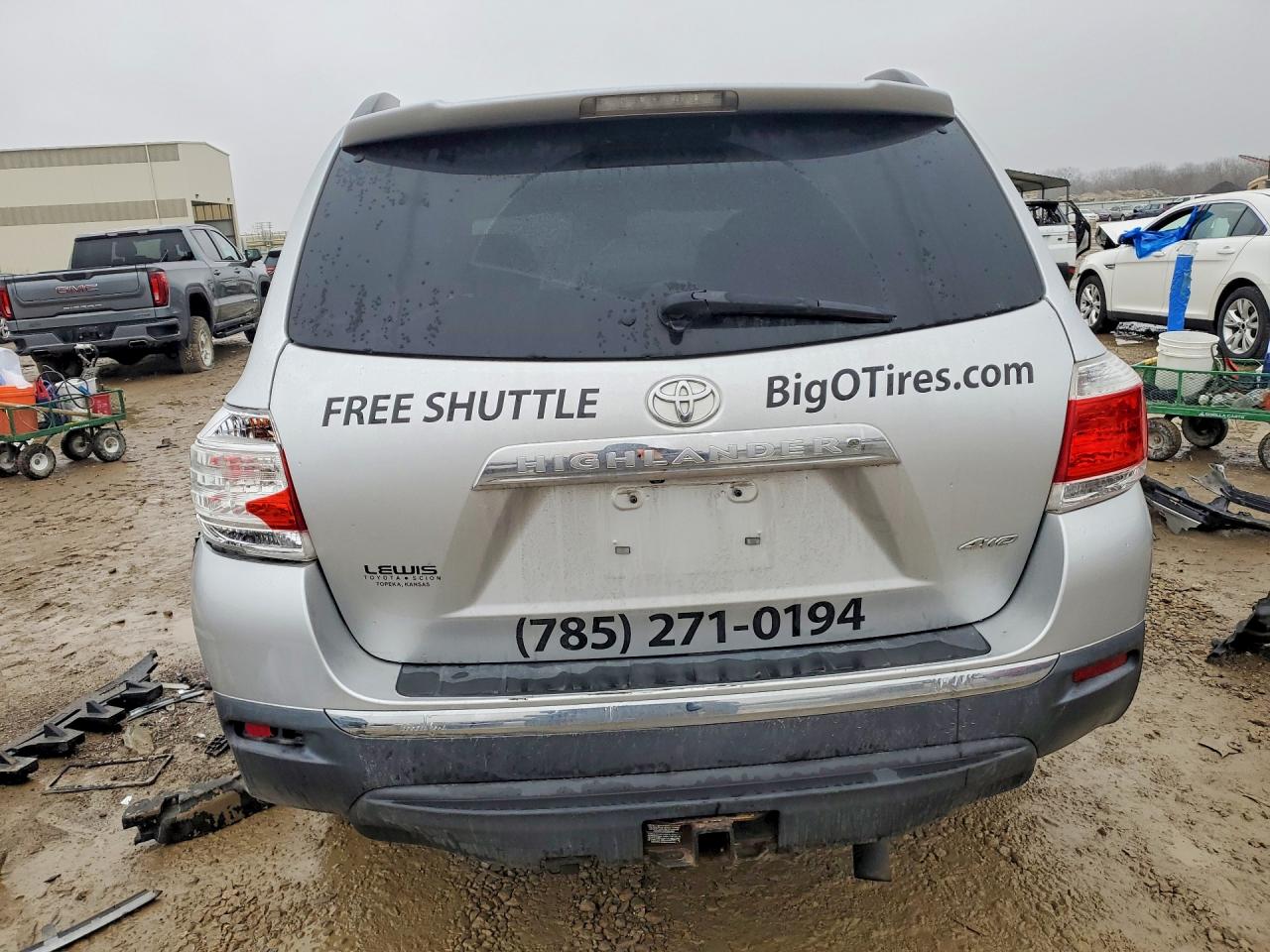 2011 TOYOTA HIGHLANDER LIMITED photo 6