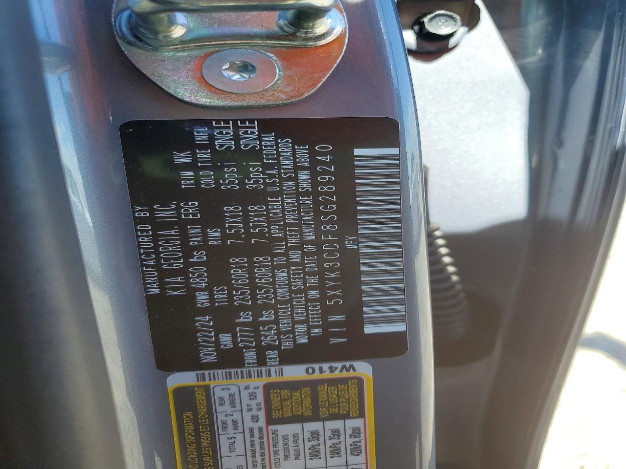 2025 KIA SPORTAGE photo 13