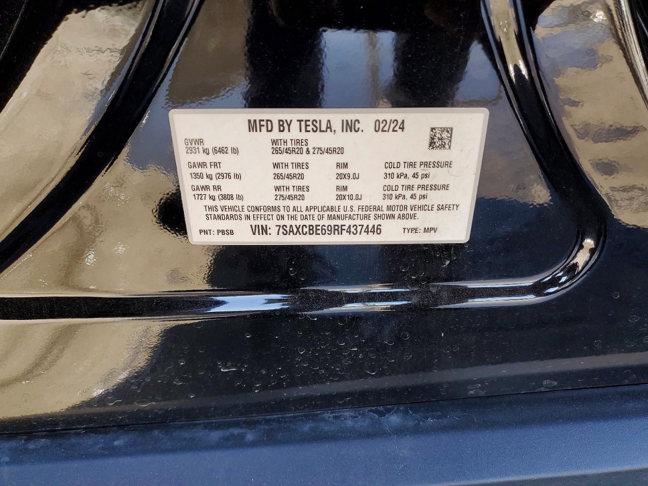 2024 TESLA MODEL X photo 34