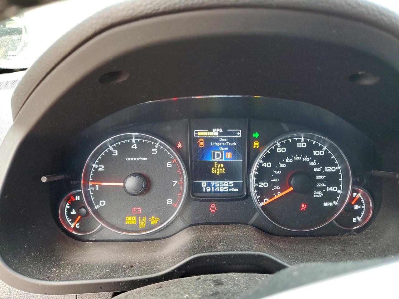 2014 SUBARU OUTBACK 2.5I PREMIUM photo 9