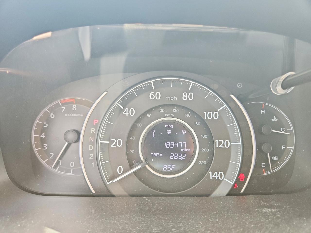 2012 HONDA CR-V EXL photo 9