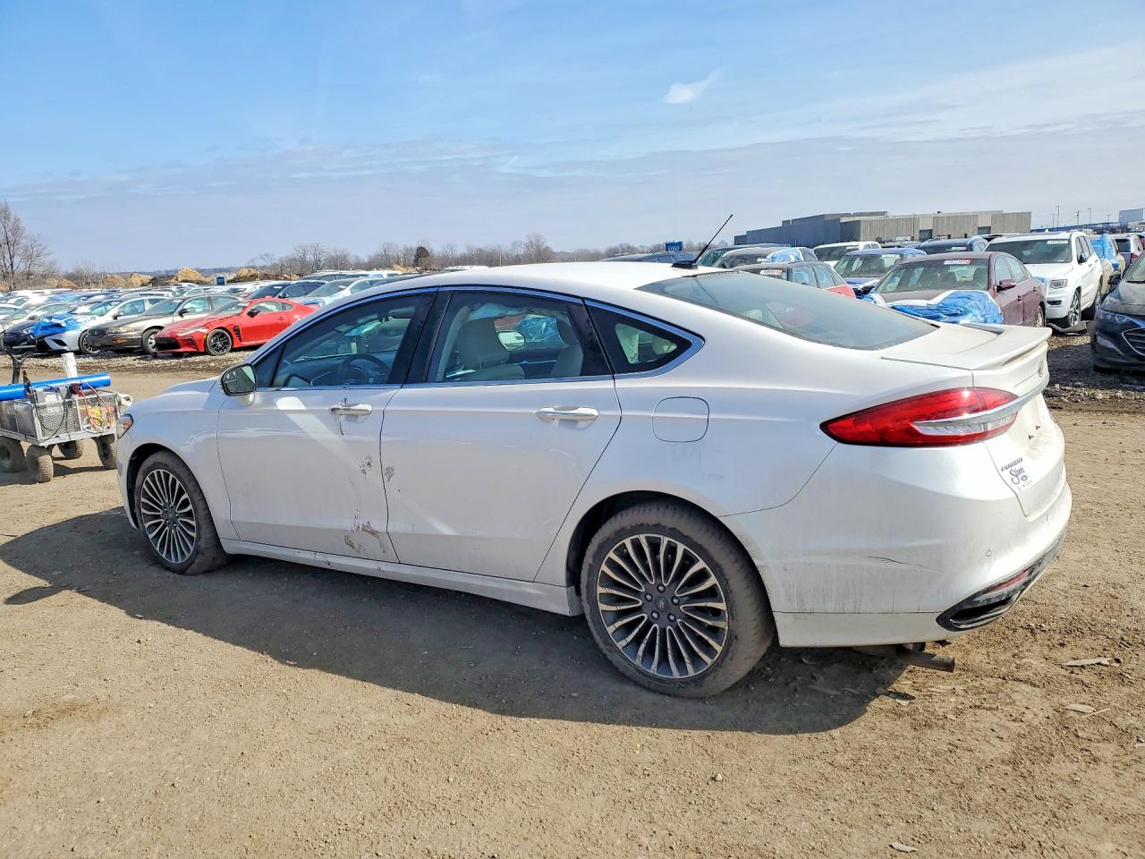 2018 FORD FUSION TITANIUM photo 2