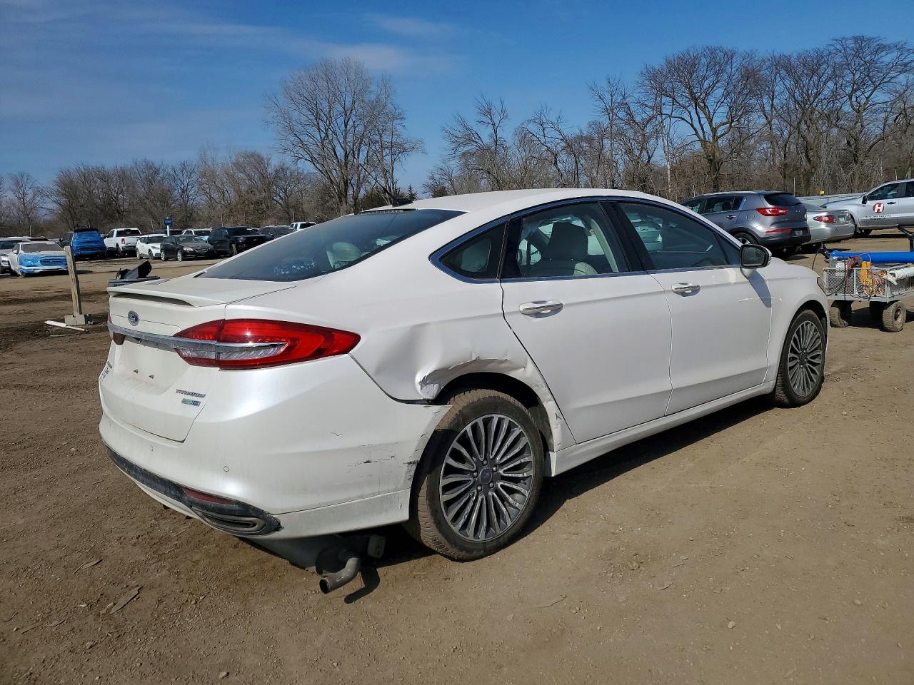 2018 FORD FUSION TITANIUM photo 3