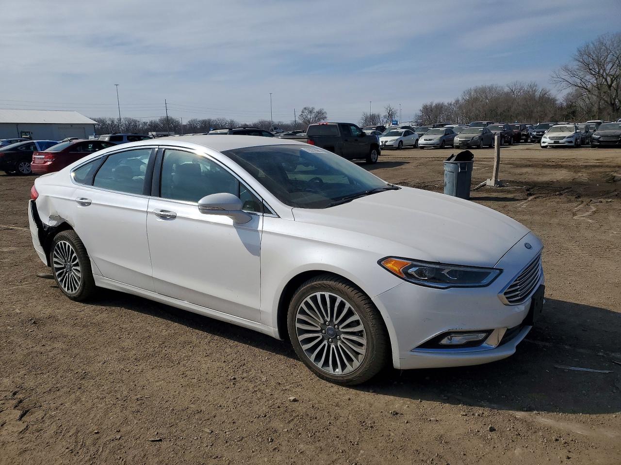 2018 FORD FUSION TITANIUM photo 4