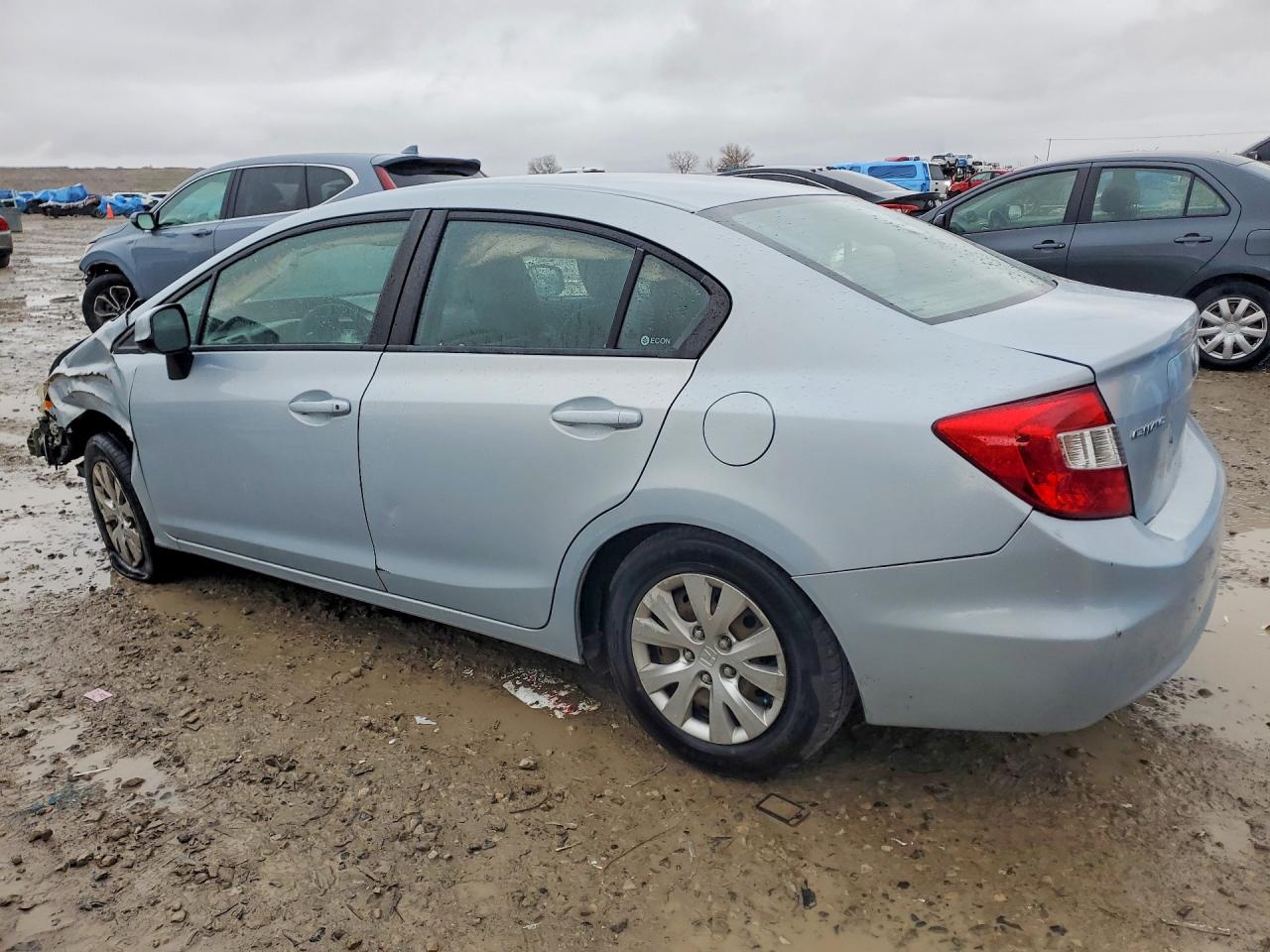 2012 HONDA CIVIC LX photo 2