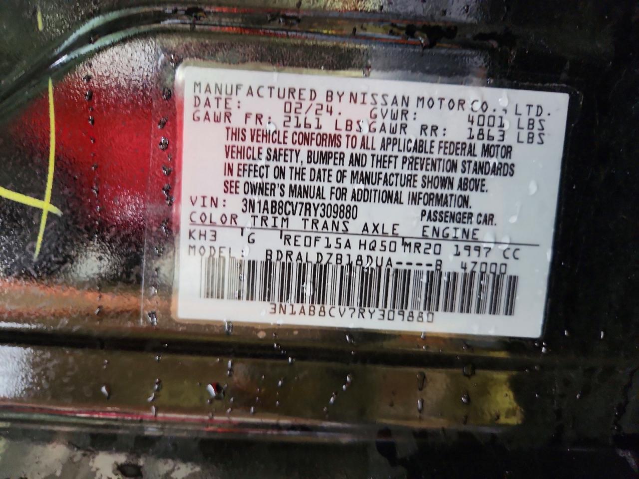 2024 NISSAN SENTRA SV photo 12