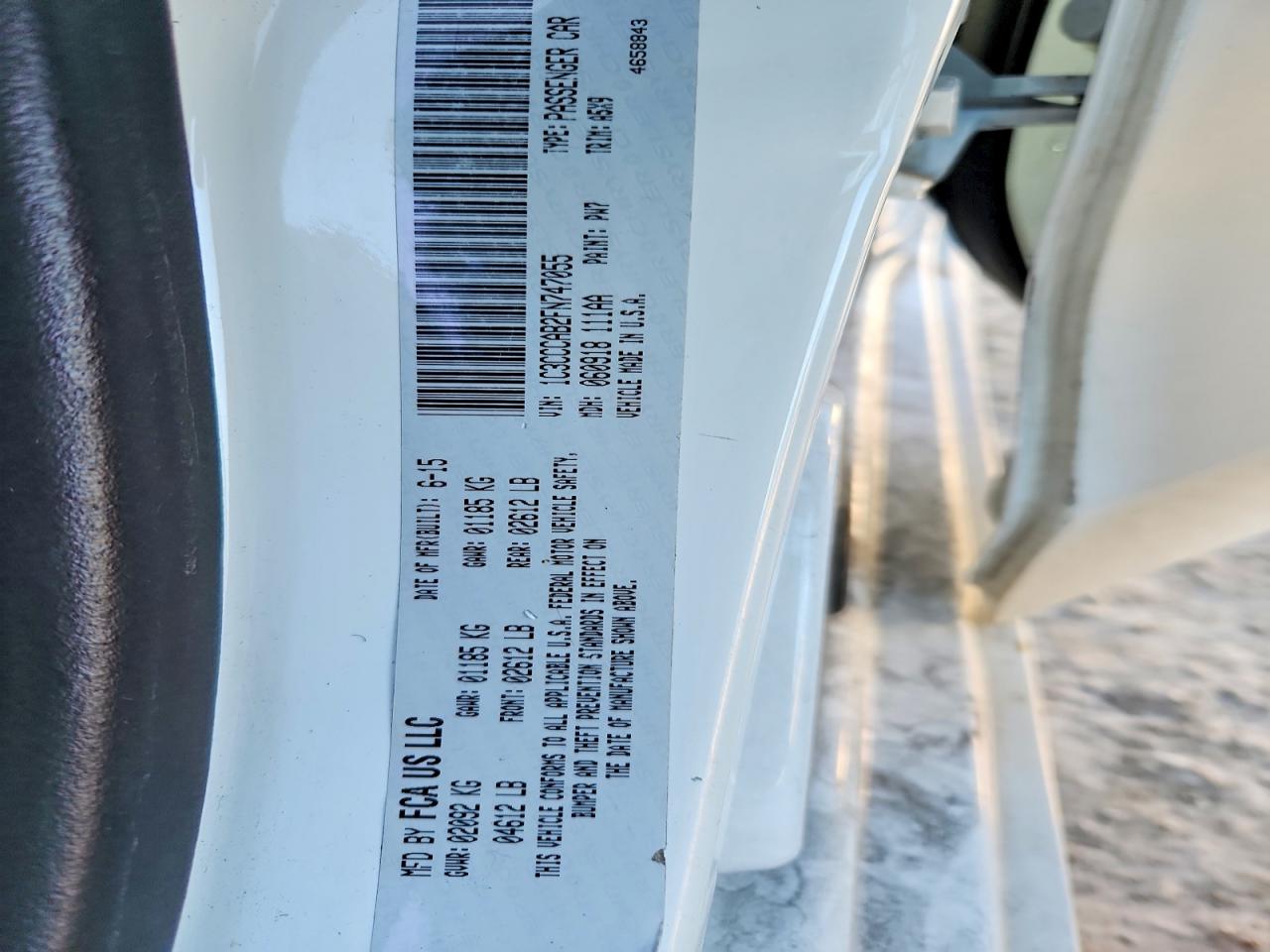 2015 CHRYSLER 200 LIMITED photo 34