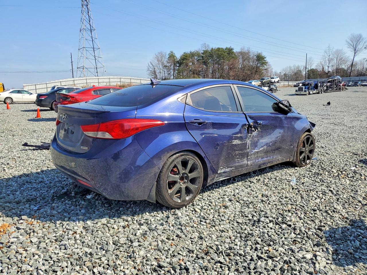 2013 HYUNDAI ELANTRA LIMITED photo 3