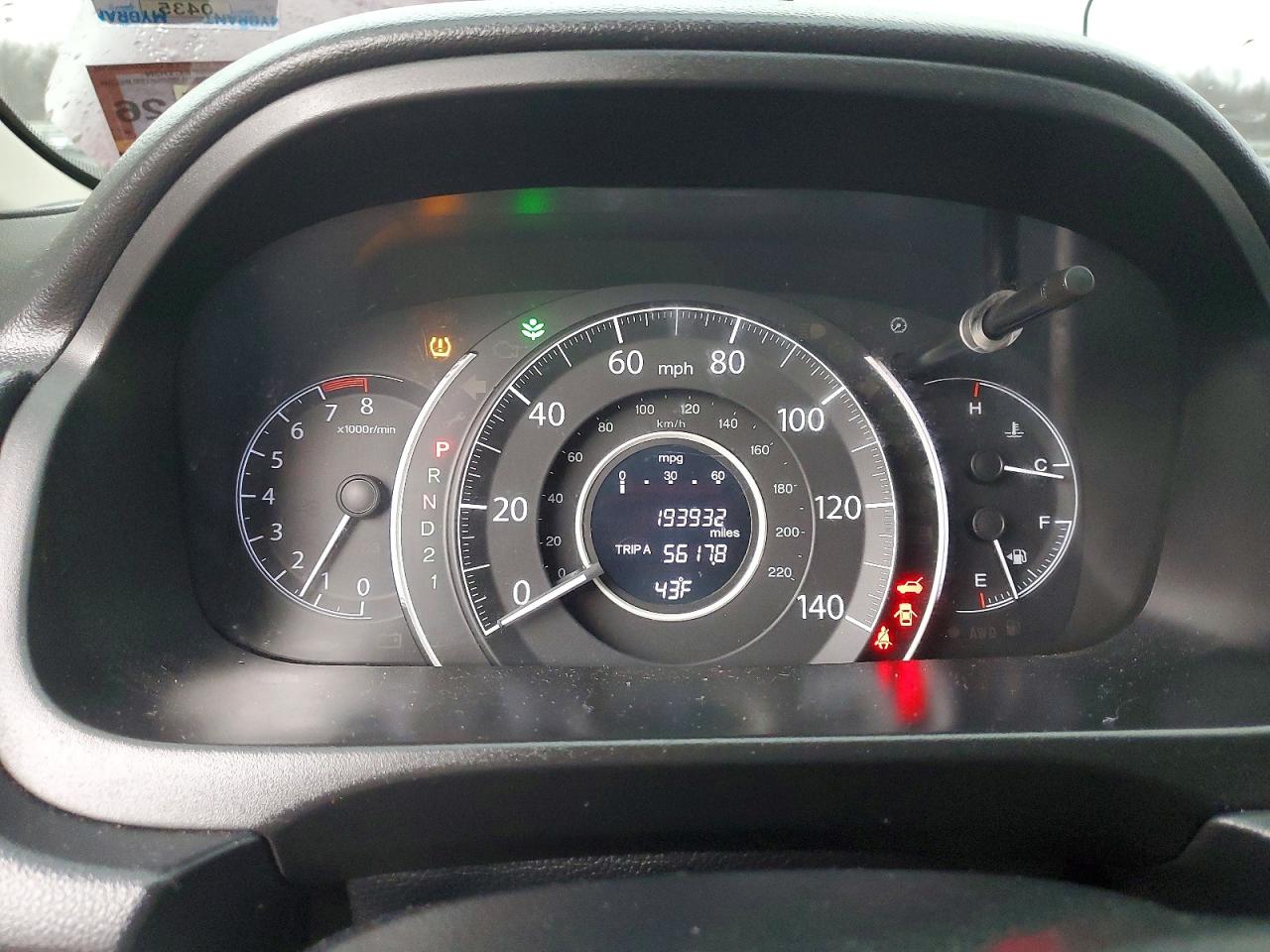 2013 HONDA CR-V LX photo 17