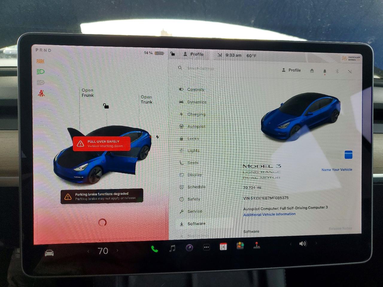 2021 TESLA MODEL 3 photo 17