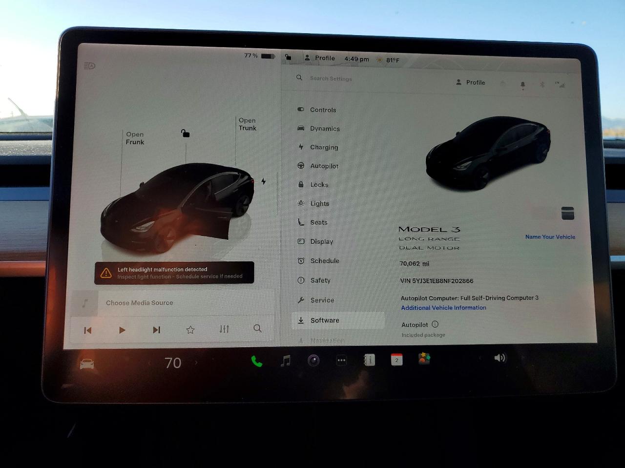 2022 TESLA MODEL 3 photo 17