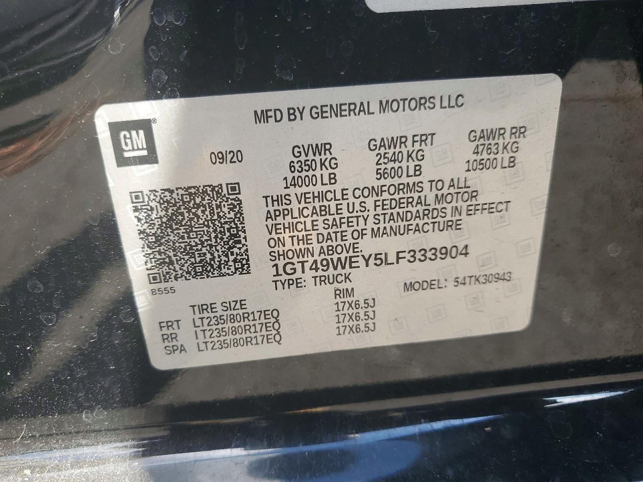 2020 GMC SIERRA K3500 DENALI photo 12