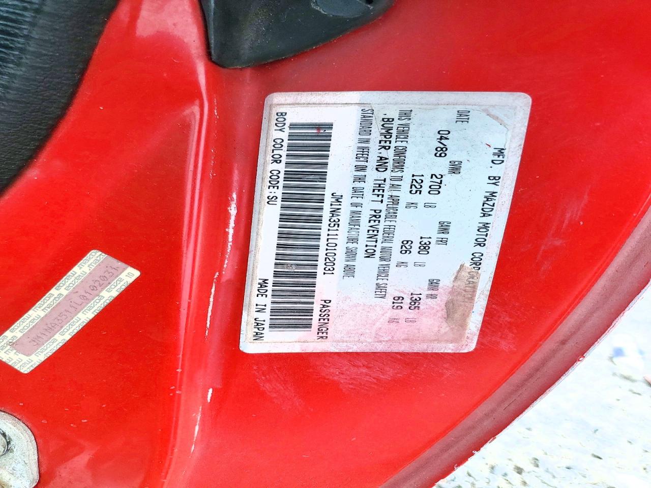 1990 MAZDA MX-5 MIATA photo 23