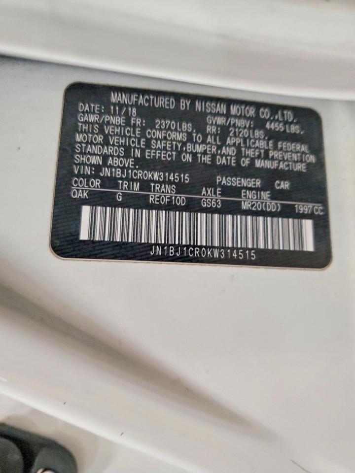 2019 NISSAN ROGUE SPORT S photo 13
