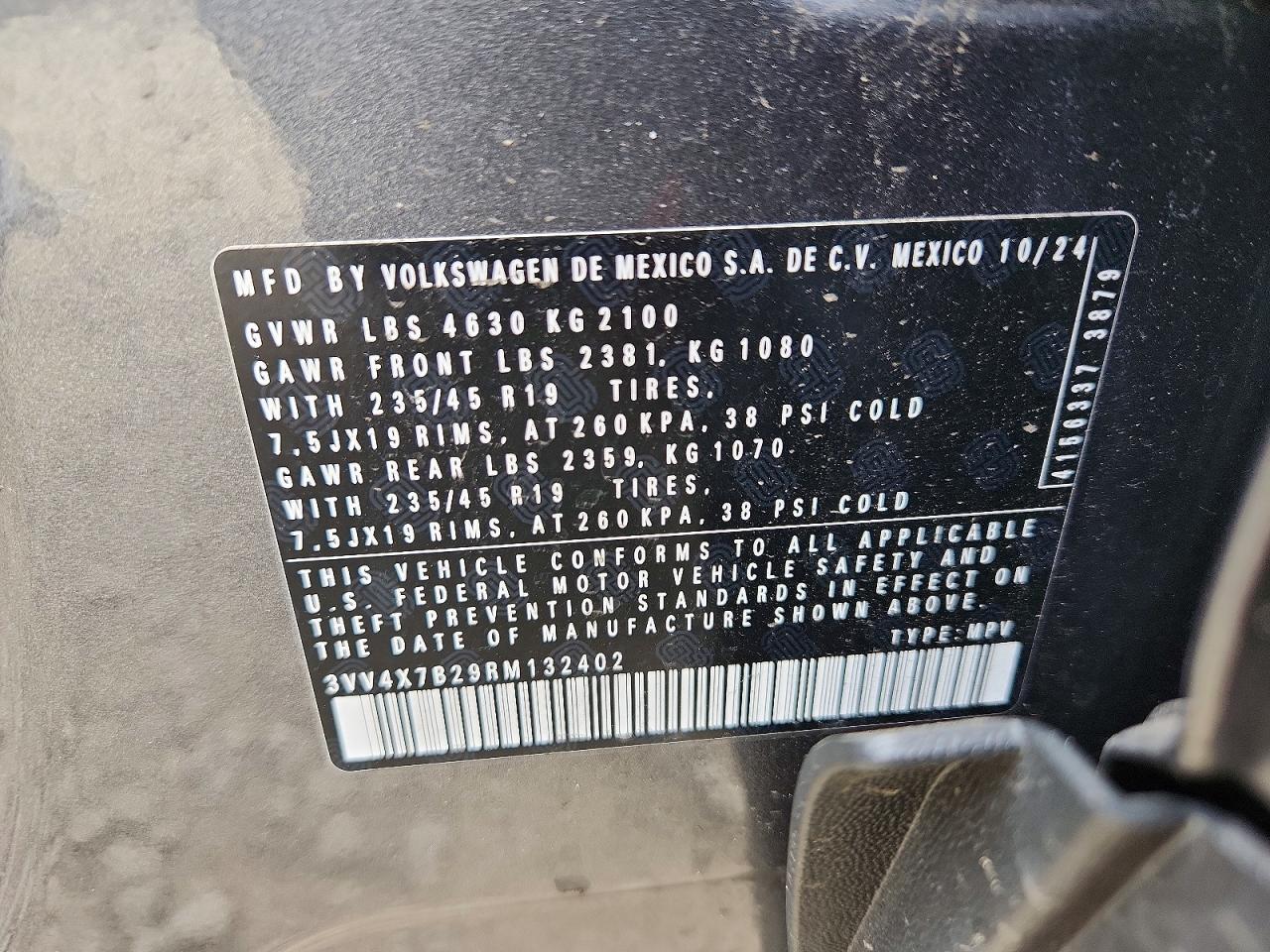 2024 VOLKSWAGEN TAOS SEL photo 23