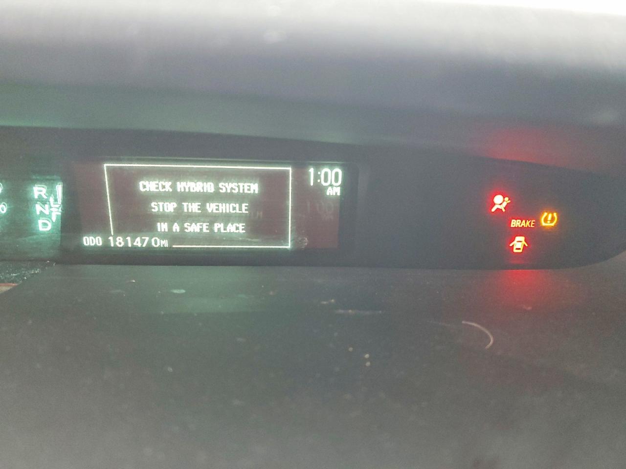 2012 TOYOTA PRIUS TWO photo 9