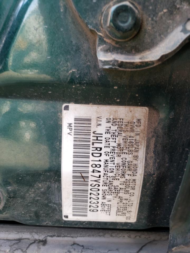 2000 HONDA CR-V LX photo 22