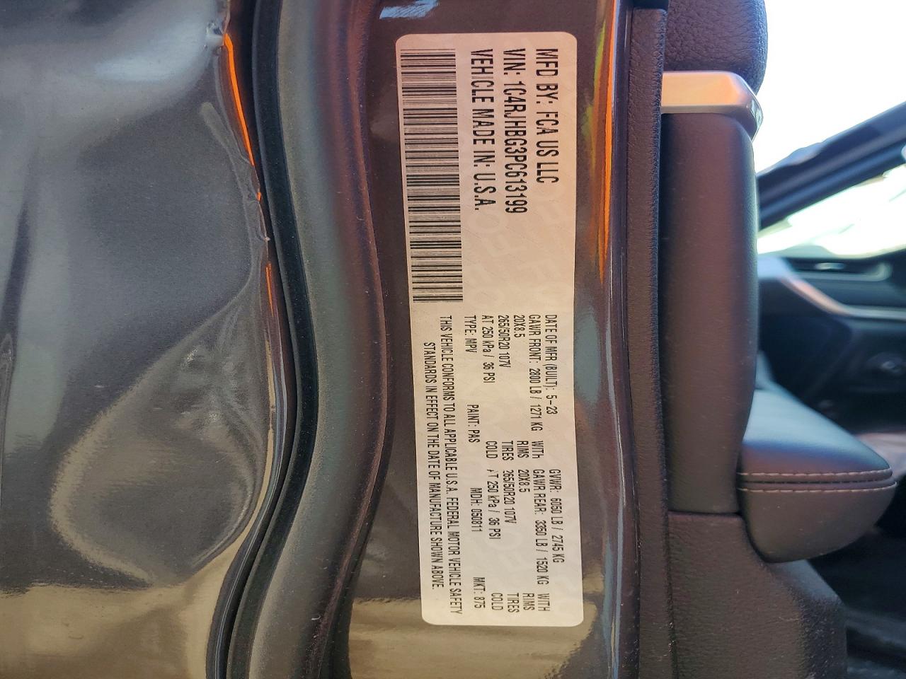 2023 JEEP GRAND CHEROKEE LIMITED photo 12