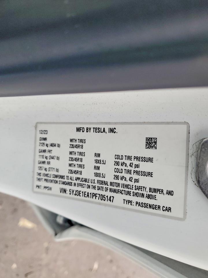 2023 TESLA MODEL 3 photo 23
