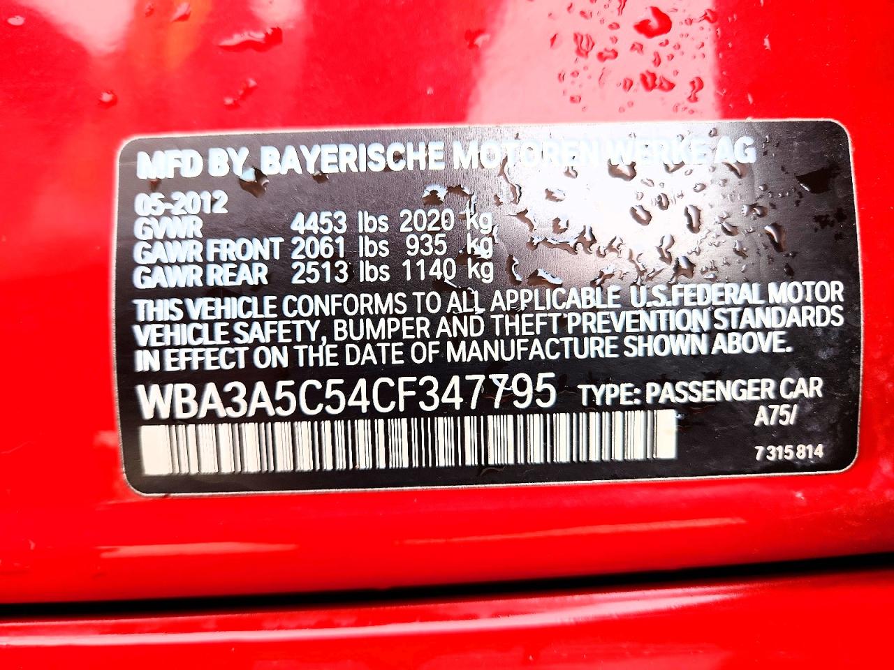 2012 BMW 328 I photo 25