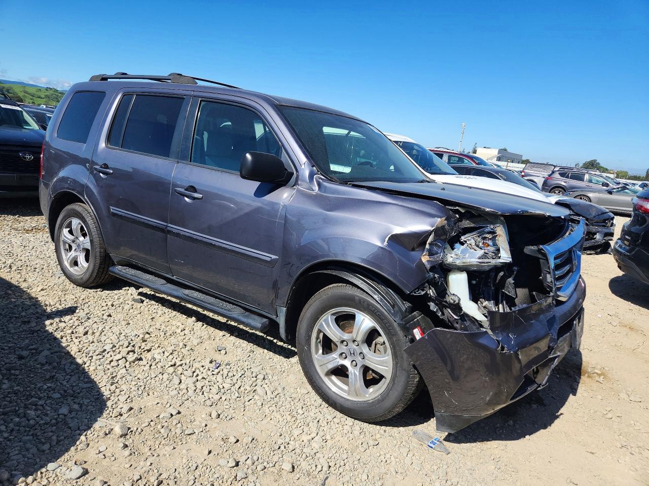2015 HONDA PILOT EX photo 4