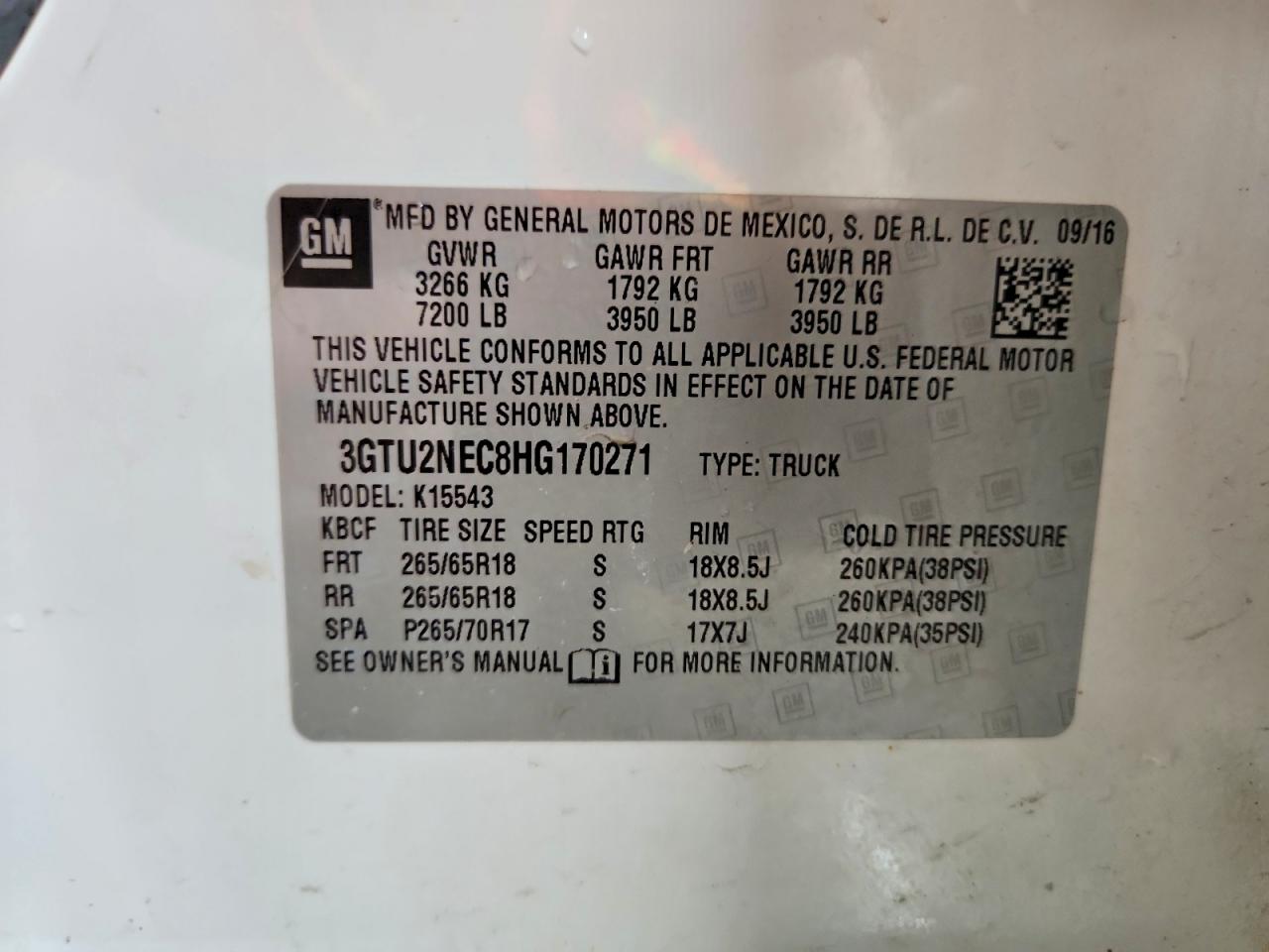 2017 GMC SIERRA K1500 SLT photo 12