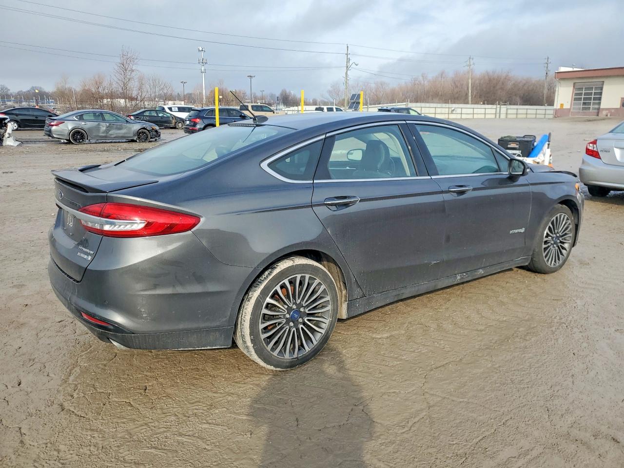 2018 FORD FUSION TITANIUM photo 3