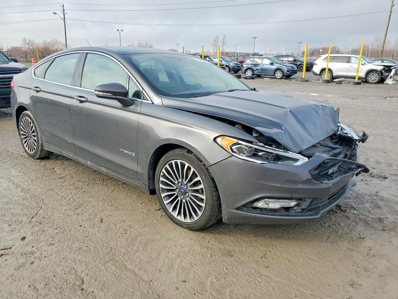 2018 FORD FUSION TITANIUM photo 4