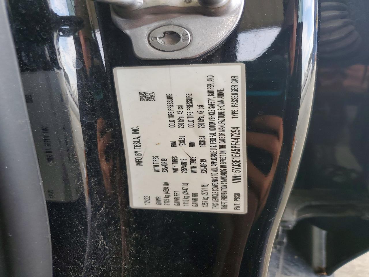 2023 TESLA MODEL 3 photo 23