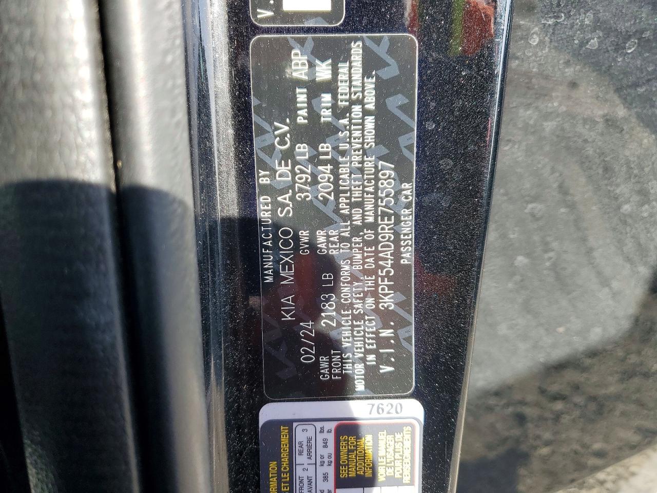 2024 KIA FORTE GT-LINE photo 25