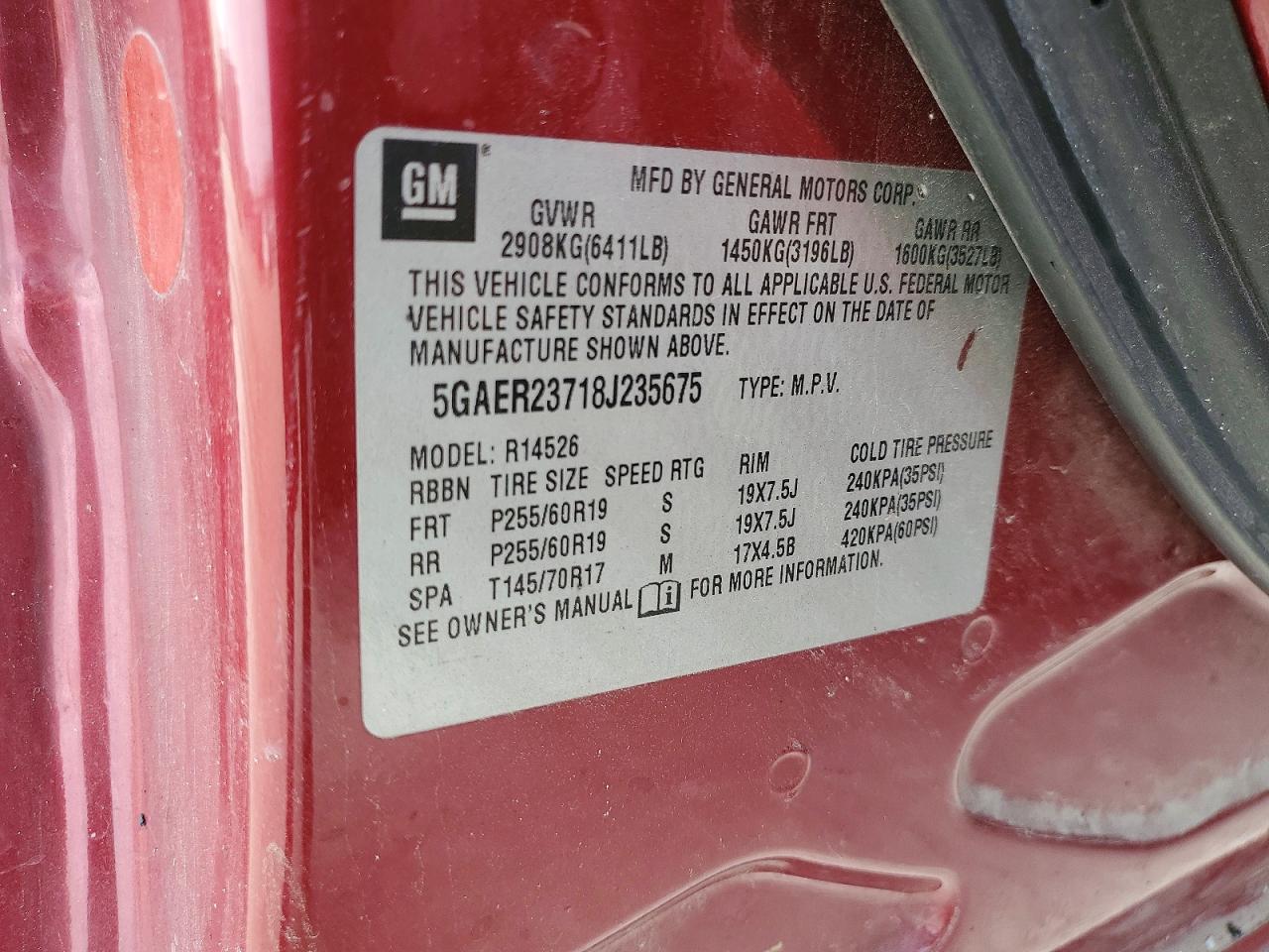 2008 BUICK ENCLAVE photo 23