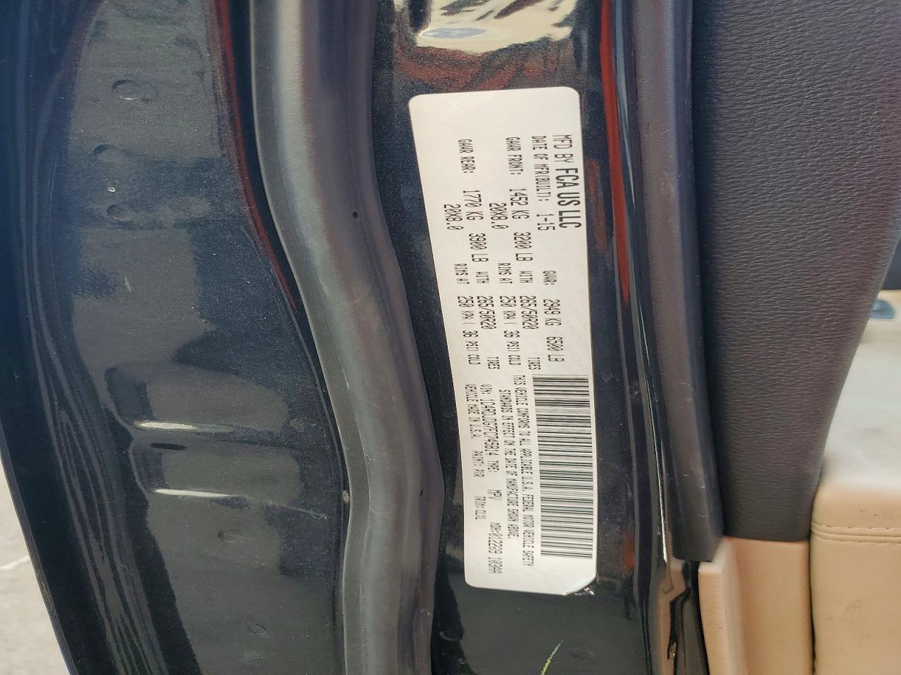 2015 DODGE DURANGO LIMITED photo 25