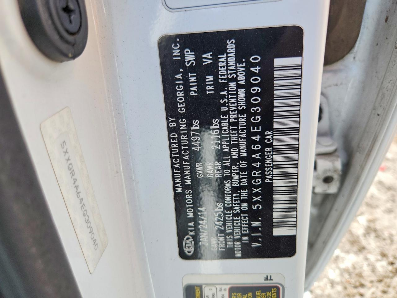 2014 KIA OPTIMA SXL TURBO photo 34
