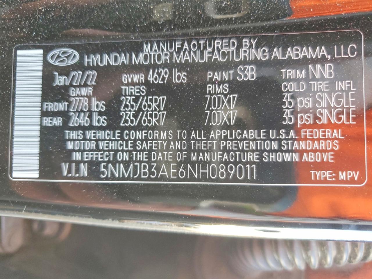 2022 HYUNDAI TUCSON SEL photo 40