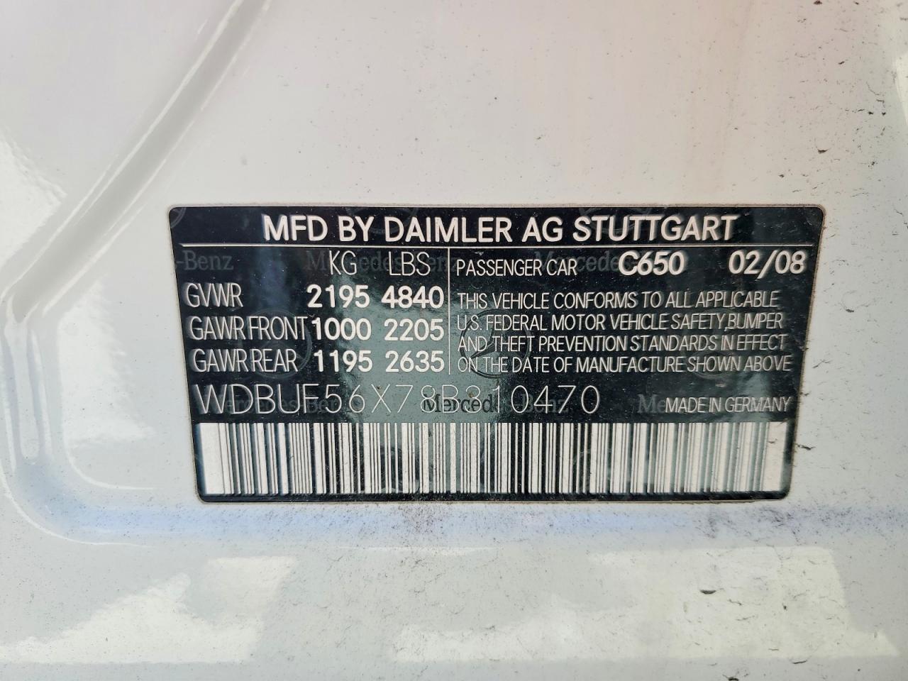 2008 MERCEDES-BENZ E 350 photo 12