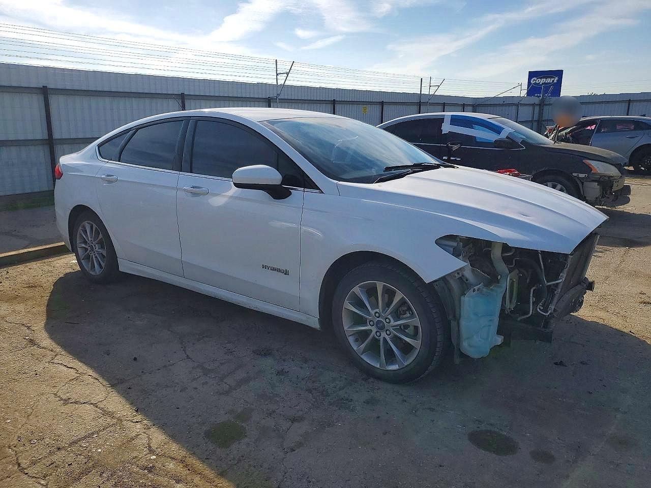 2017 FORD FUSION S HYBRID photo 7