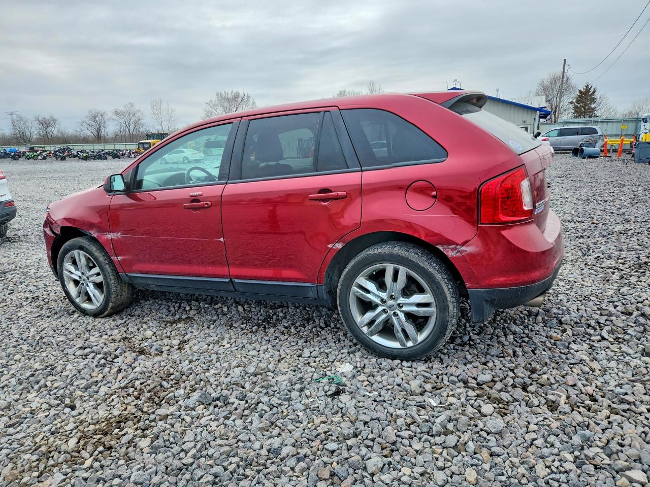 2014 FORD EDGE SEL photo 3