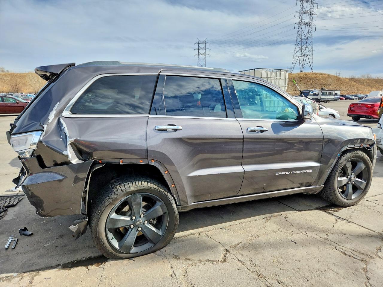 2015 JEEP GRAND CHEROKEE OVERLAND photo 5