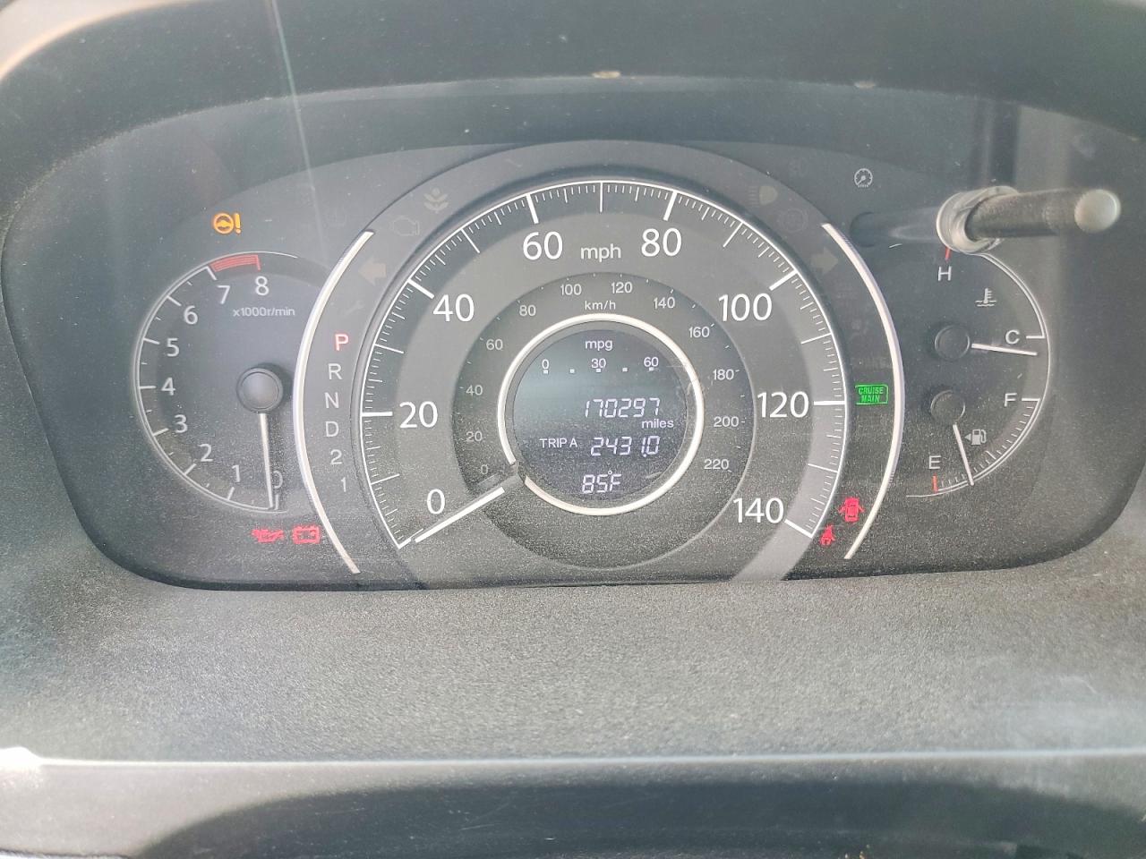 2014 HONDA CR-V EXL photo 9