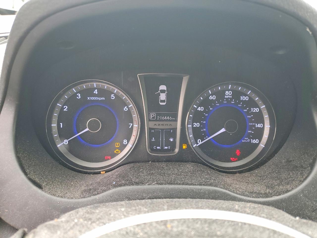 2012 HYUNDAI AZERA BASE photo 9