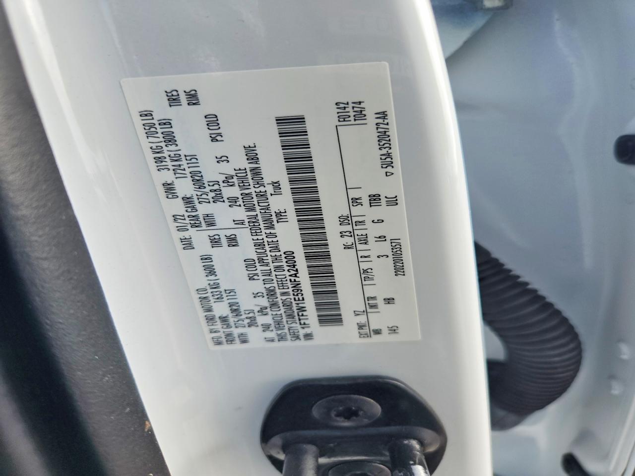 2022 FORD F150 SUPERCREW photo 25