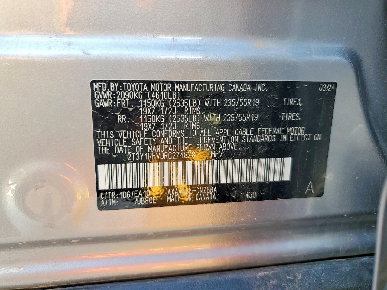 2024 TOYOTA RAV4 LIMITED photo 25