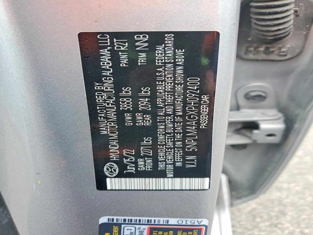 2023 HYUNDAI ELANTRA SEL photo 13
